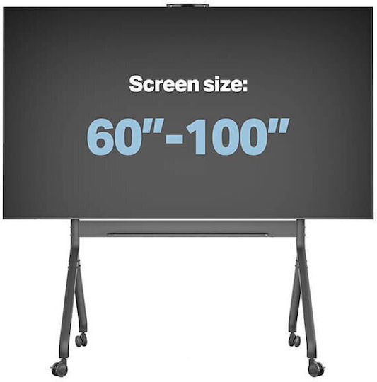 Multibrackets Mobile Motorized Tv Stand Camera Multimedia Support Multibrackets Mb-8229 65-100" Max 90 Kg