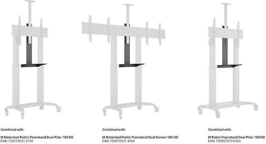 Multibrackets MB-4394 Fernsehhalterung Boden bis 10kg Schwarz