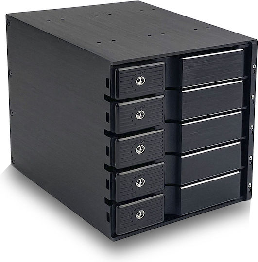 Fantec Backplane for 5x 3,5 HDD Μαύρο (BP-SA3151-12G/6G)