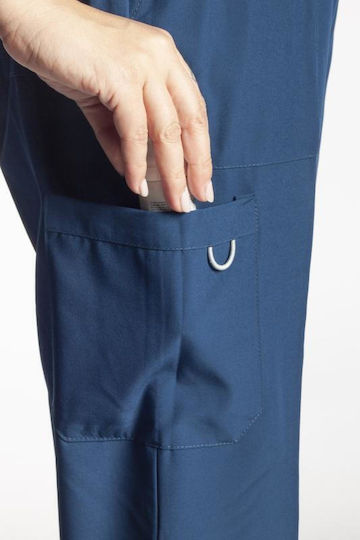 Fageo Unisex Medizinische Hosen Hellblau