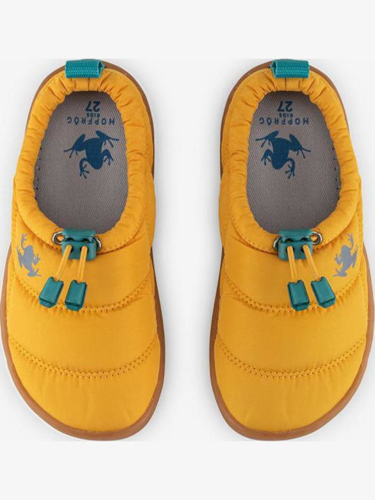 Kinder Sneaker Barfuß Slip-On Gelbe