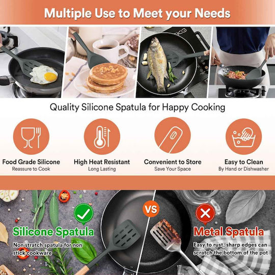 Uncle George Spatula Silicone 33.5cm