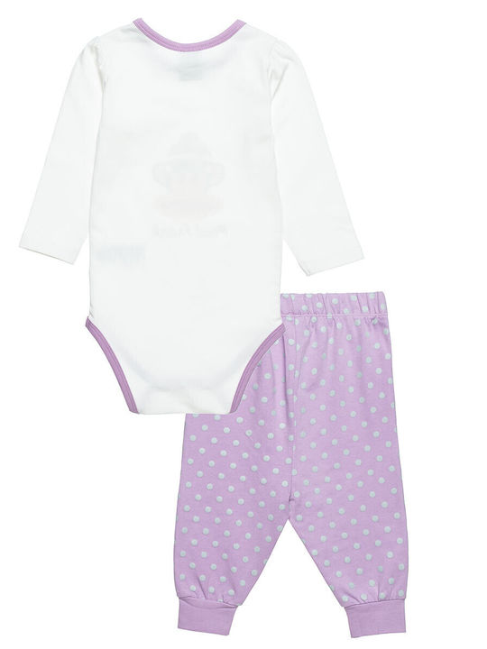Paul Frank Babystrampler Ecru