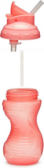 Munchkin Cana Pentru Copii Mighty Grip Din Plastic Roz 296ml Pentru 12luni+
