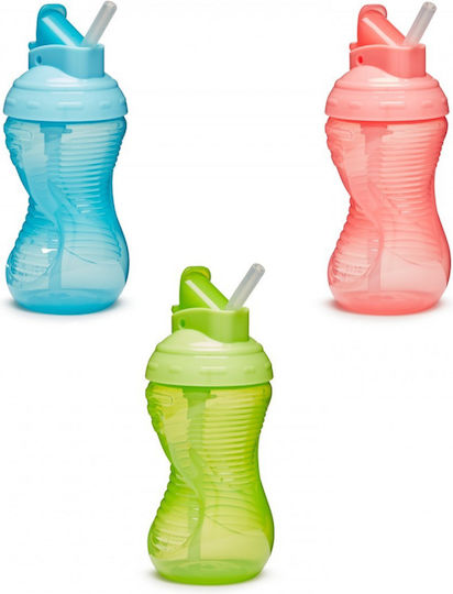 Munchkin Cana Pentru Copii Mighty Grip Din Plastic Roz 296ml Pentru 12luni+