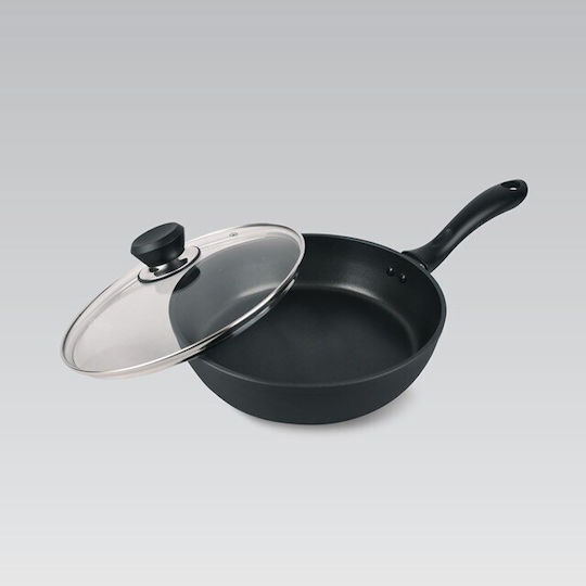 Maestro Pan Mit Deckel aus Aluminium 28cm