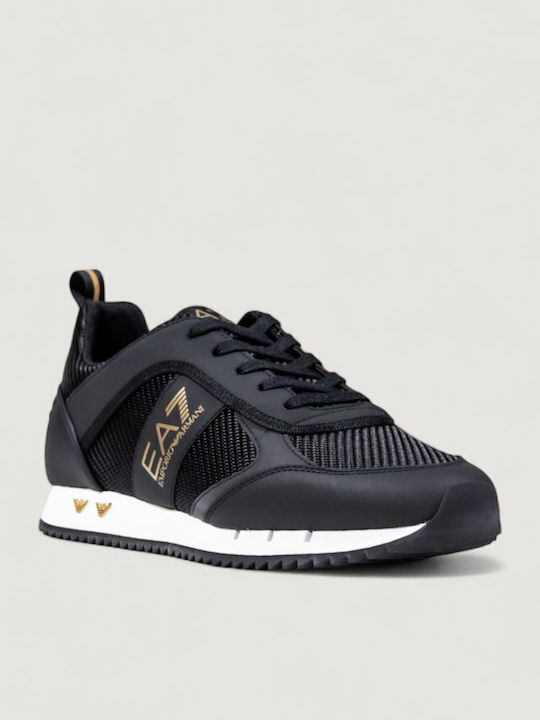 Emporio Armani Sneakers Μαύρα Emporio Armani Sneakers Μαύρα