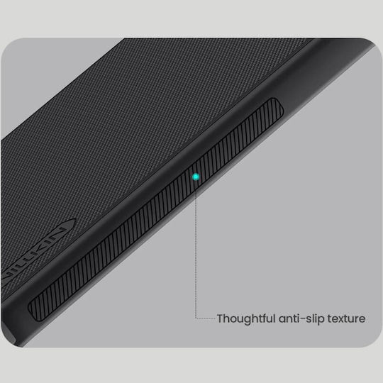 Nillkin Super Frosted Pro Magnetic Back Cover Plastic / Silicon Impermeabil Negru (Galaxy A56)