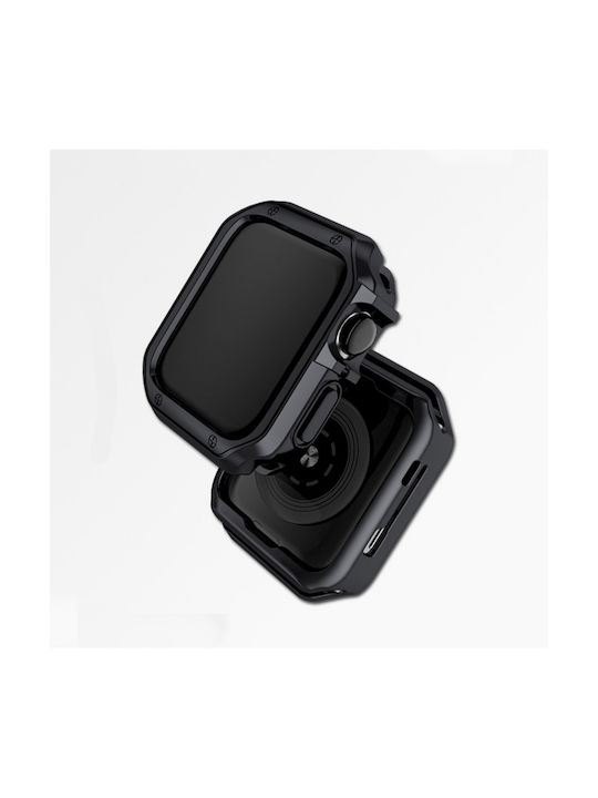 Hurtel Plastic Case in Black color for Apple Watch 49 mm (Ultra 1/2)