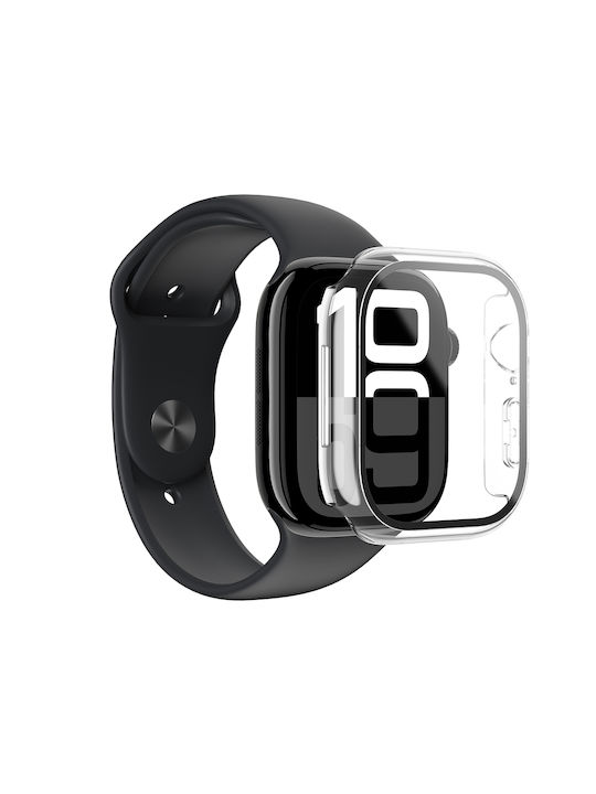 AmazingThing Plastic Case in Transparent color for Apple Watch 46mm