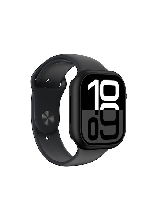 AmazingThing Πλαστική Θήκη σε Μαύρο χρώμα για Apple Watch 46mm