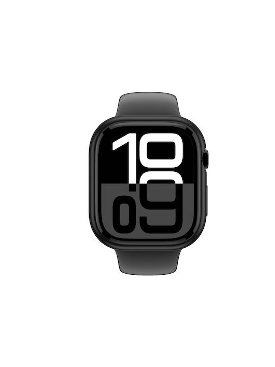 AmazingThing Πλαστική Θήκη σε Μαύρο χρώμα για Apple Watch 46mm