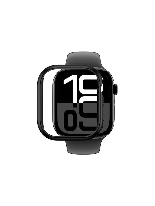 AmazingThing Πλαστική Θήκη σε Μαύρο χρώμα για Apple Watch 46mm