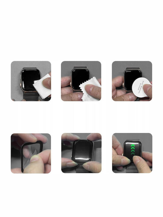 Tech-Protect Glass Flex+ Full Face Tempered Glass for the Apple Watch Series 10 2pcs