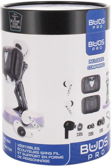 Exquisite Gaming Auricolari Ear Buds Bundle Nightmare B.c Jack Skellington Handy