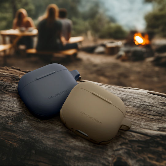 AmazingThing Omni Case Silicone in Blue color for Apple AirPods 4