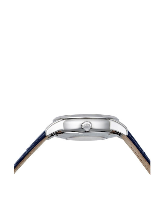 Orient Sun Moon Ceas Barbatesc 42.5mm Automat cu Brățară Metalică Albastră