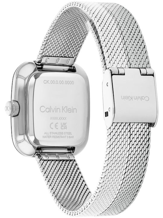 Calvin Klein Adore Ρολόι Μπαταρίας με Μεταλλικό Μπρασελέ Calvin Klein Adore Ρολόι Μπαταρίας με Μεταλλικό Μπρασελέ