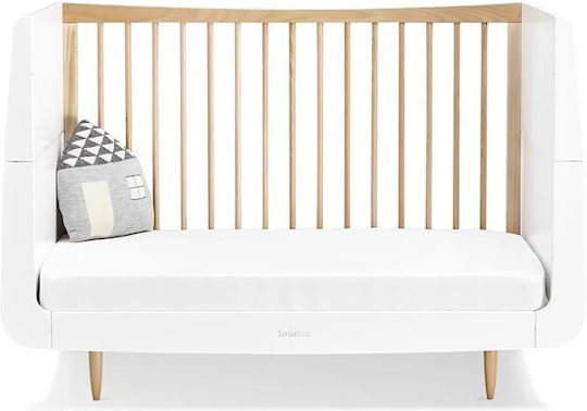 Snuz Polymorphische Babybett Skandi Beige mit Matratze