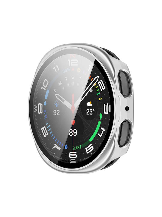 Premium Series Πλαστική Θήκη σε Ασημί χρώμα για Samsung Galaxy Watch 8 40mm
