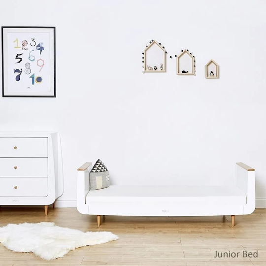 Snuz Polymorphische Babybett Skandi Beige mit Matratze