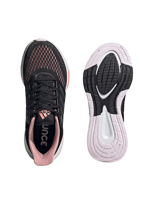 EQ21 Run Sport Shoes Running Core Black / Grey Six / Wonder Mauve
