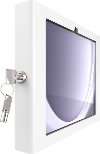 Βάση Compulocks Compulocks Galaxy Tab A9+ Apex Enclosure Wall Mount Περίβλημα Tablet Κλειδωμένο Μεταλλικό Πλαίσιο Λευκό Μέγεθος Οθόνης 27.94 Cm 11" Τοποθέτηση Τοίχο Samsung Galaxy Tab A9+