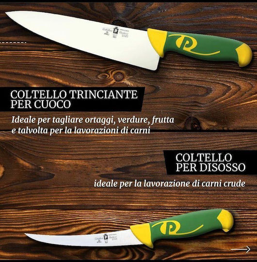 Paolucci Coltellerie Messer Entbeinen aus rostfreiem Stahl 16cm