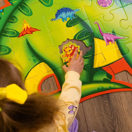 Παιδικό Puzzle Δεινόσαυροι Roter Kafer
