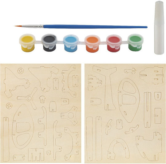 Grafix Wooden Construction Toy for Children 5+ years+ Years