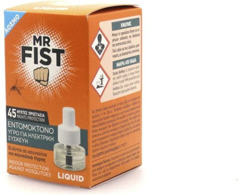 Mr. Fist Refill Liquid Bottle for Mosquitoes 30ml Fragrance-Free