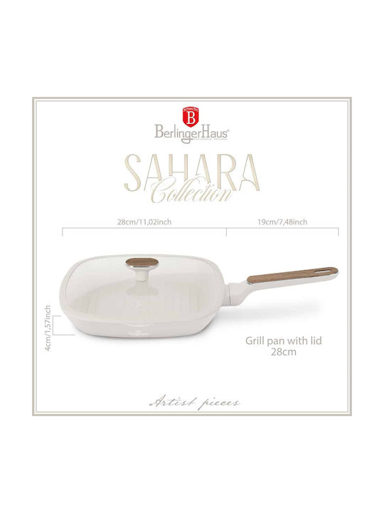 Berlinger Haus Aluminum Grill Pan with Lid