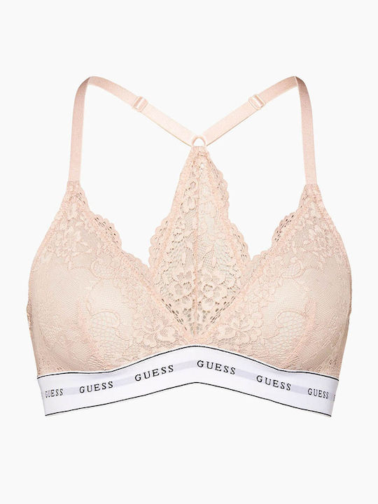 Guess Women's Bralette Bra Beige