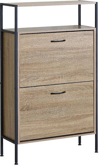 Metall Schuhschrank 60x24x105cm
