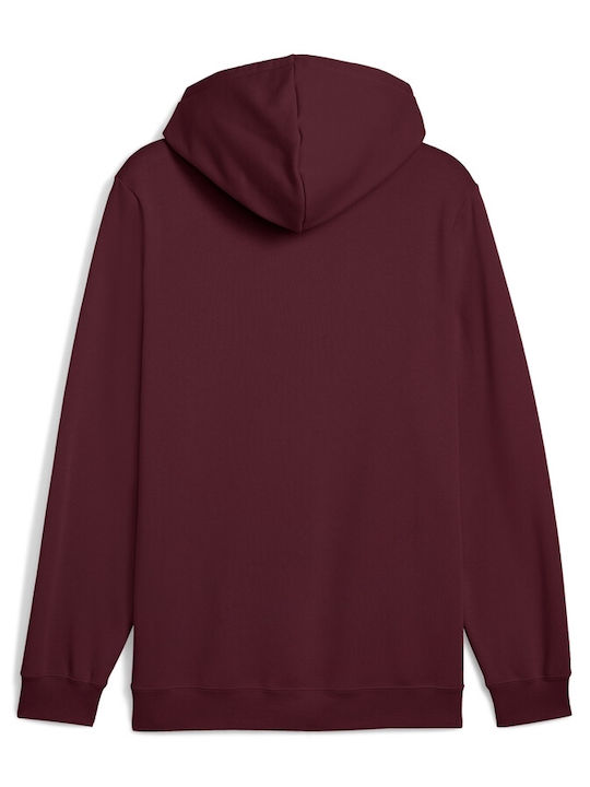PUMA Burgundy Sweatshirt With Hood