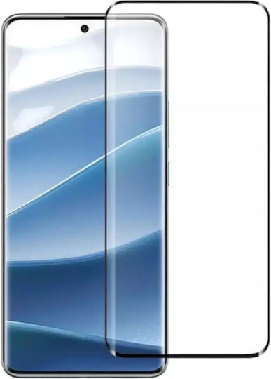 ObaStyle Full Glue Tempered Glass Μαύρο (Redmi Note 13 Pro+)