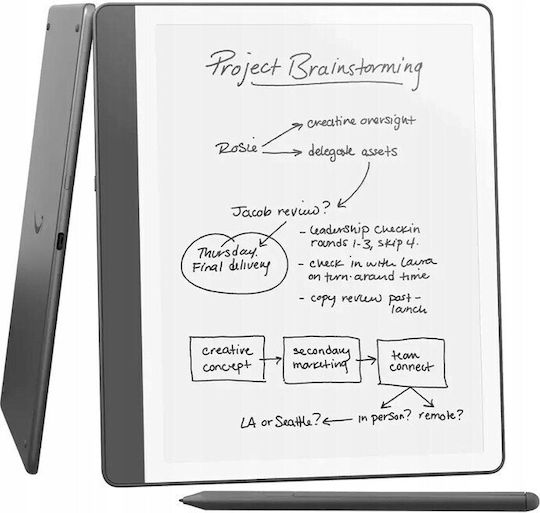 Amazon Kindle Scribe (2024) 10.2" (64GB) Ebook Reader with Premium Pen Tungsten Gray