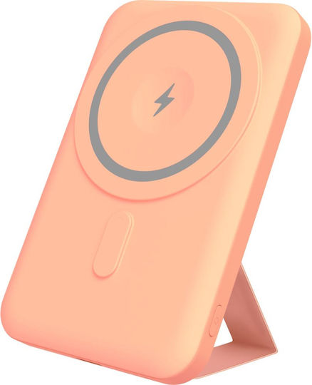 Yenkee YPB 501 MagSafe Power Bank 5000mAh 20W with USB-C Port Beige
