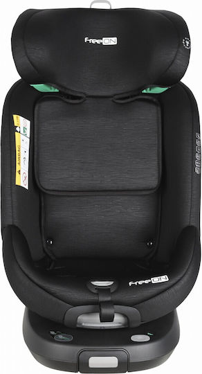 FreeOn Детско Столчето За Кола i-Размер с ISOfix Черно