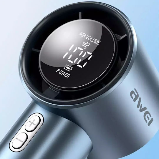 Awei Ventilator De Mână USB Fără Lamele Albastru