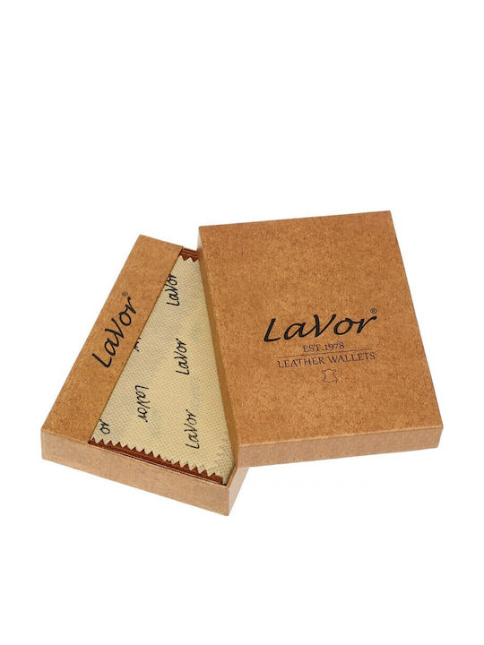 Leather Men's Wallet Classic with RFID Brown