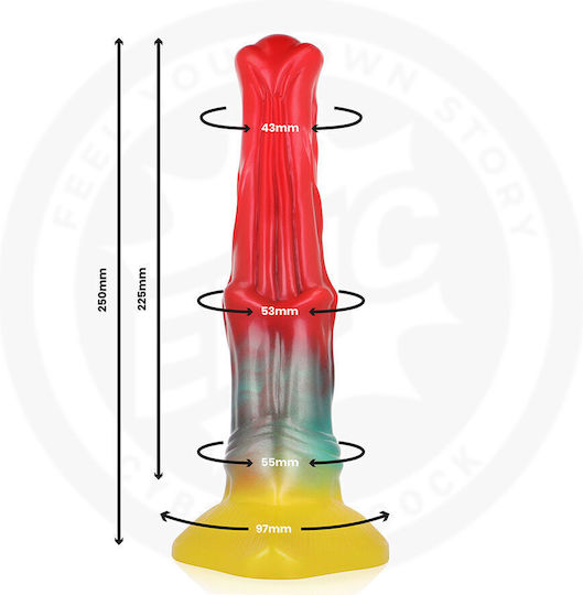 Epic Dildo realist Albastru