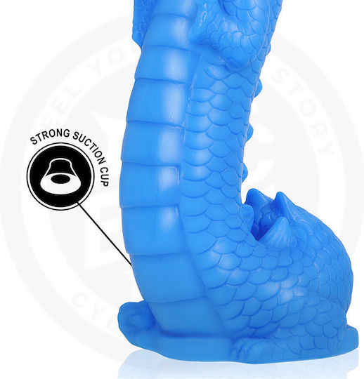 Epic Glass Dildo Blue