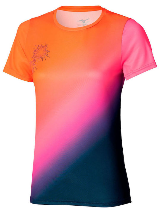Yuuyake Women's Athletic T-shirt Multicolour