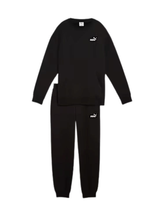 Sweat Σετ Φόρμας Fleece White