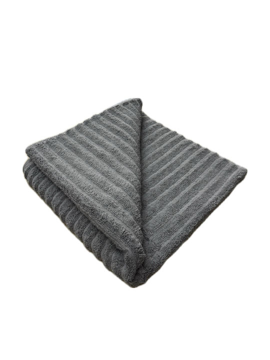 Prosop de corp 70x140cm. Gri Greutate 560gr/m²