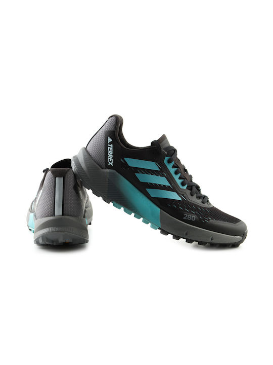 Terrex Agravic Flow 2.0 Γυναικεία Αθλητικά Παπούτσια Trail Running Core Black / Mint Ton / Cloud White
