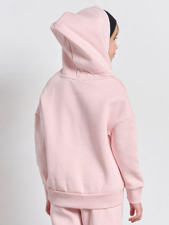 Kids Sweatpants Set Pink 2pcs
