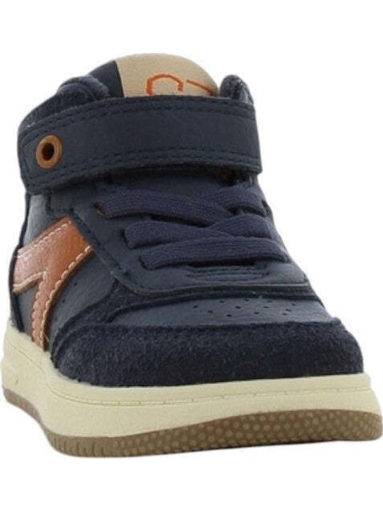 Anatomical Kids Boots with Velcro Khaki
