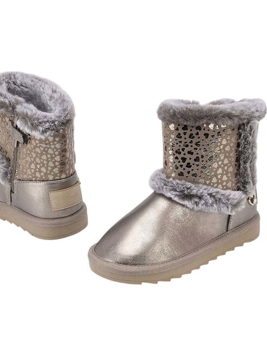 Kinderstiefel mit Reißverschluss Schwarze